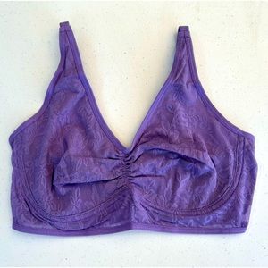 Ruby Ribbon Allure demiette Wisteria Floral new in bag. Sizes: 28(XS) 40C-D